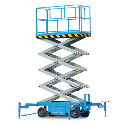 【臨汾工廠定制SJY移動式升降機 輔助行走電瓶液壓式登高作業車圖片】臨汾工廠定制SJY移動式升降機 輔助行走電瓶液壓式登高作業車 - 濟陽區云鋒機械設備銷售中心